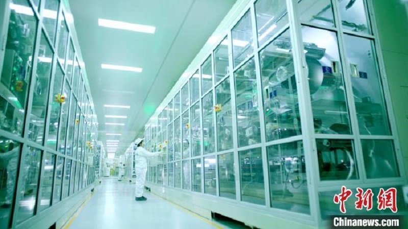 圖為資料圖，海辰儲能M1生產線。?曾欣平供圖